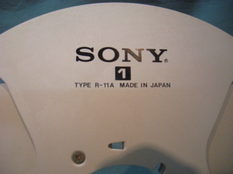 Picture of SONY Type R-11A 10"x.25" Reel, Boxed USED