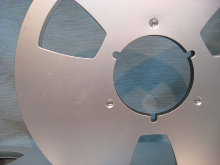 Picture of Ampex 10"x.25" Reels, USED, unlabeled