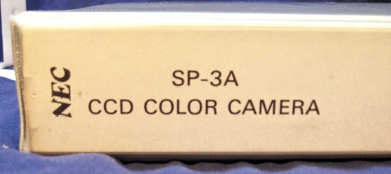 Picture of NEC SP-3 CCD Camera Manual