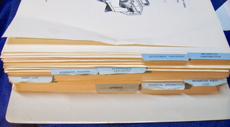 Picture of NEC SP-3 CCD Camera Manual