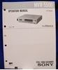 Picture of Sony MVR-5500 Operation Manual