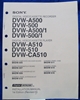 Picture of Sony DVW-A500/500/(A500/1)/(500/1)/A510/510/CA510 Installation Manual 1st Edition (Revised 6)