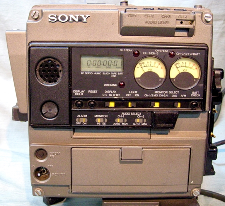 Picture of SONY BVV-5 Beta SP Back, sn12855