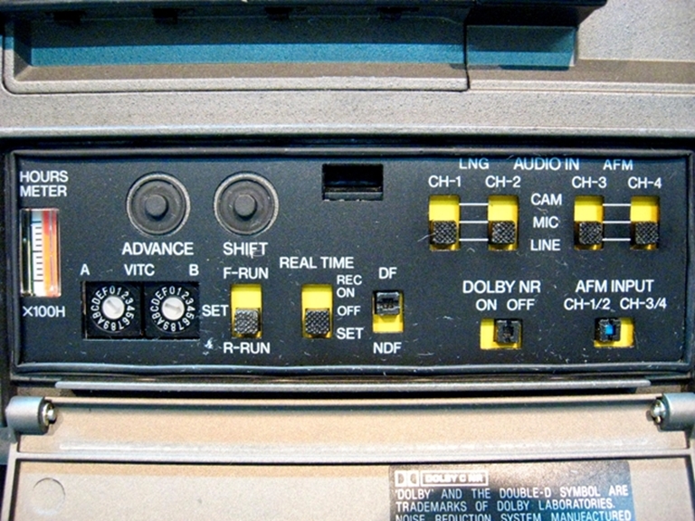 Picture of SONY BVV-5 Beta SP Back, sn12855