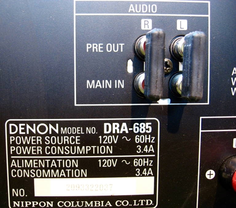 Picture of Denon DRA-685 Multisource Receiver