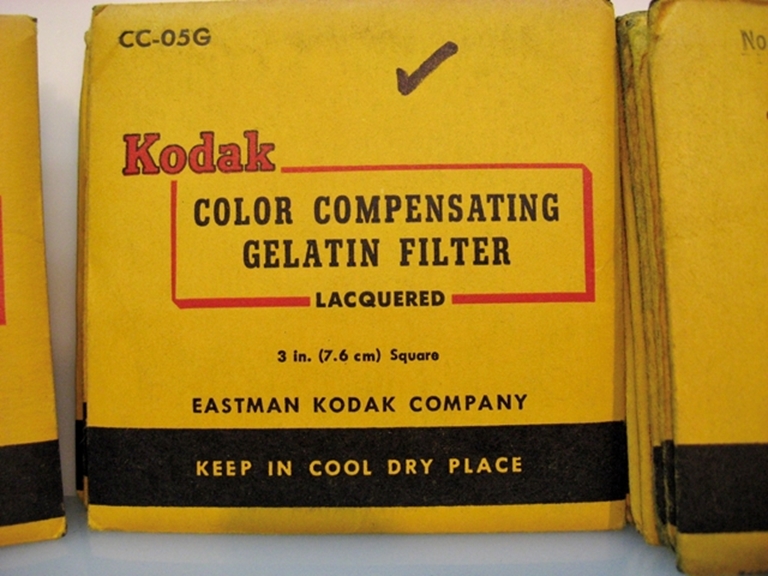 Picture of Kodak Wratten Gelatin filters, 3"x3"