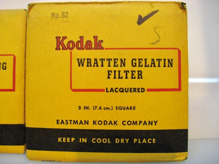 Picture of Kodak Wratten Gelatin filters, 3"x3"