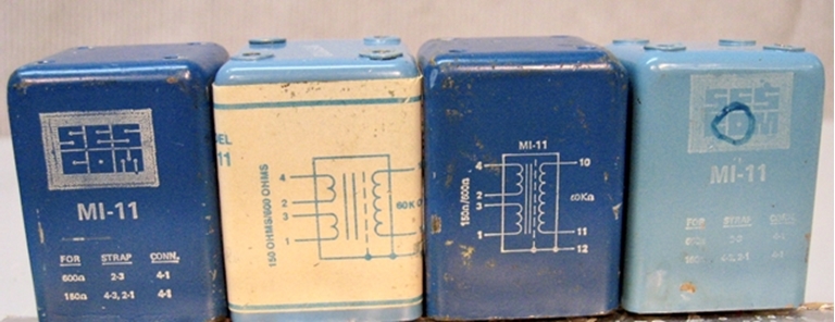 Picture of Sescom MI-11 Microphone Input transformer