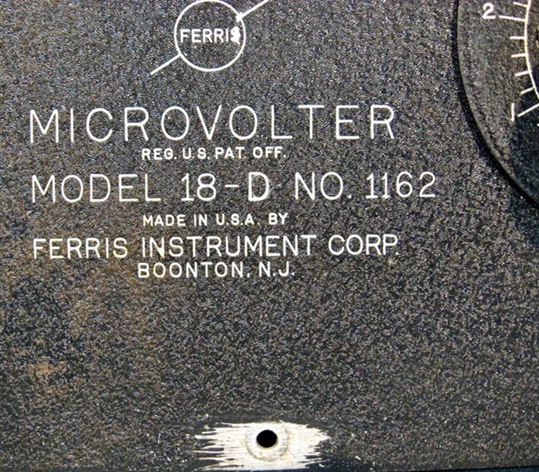 Picture of Ferris Model 18-D RF MicroVoltmeter, 8~210 MHz