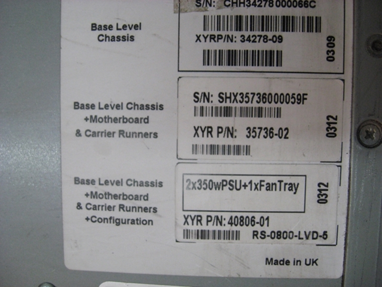 Picture of Rorke Data Media Dock Ultra 320 Frame w 8 removable drives