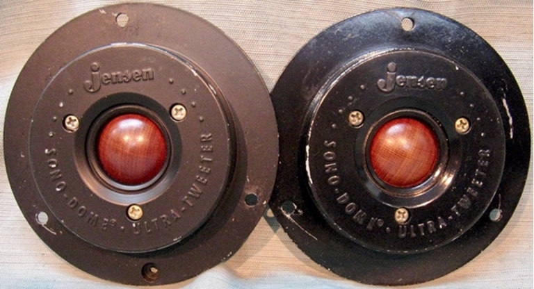 Picture of Jensen E-10 C7432 Sono-Dome Ultra-Tweeter Pair.