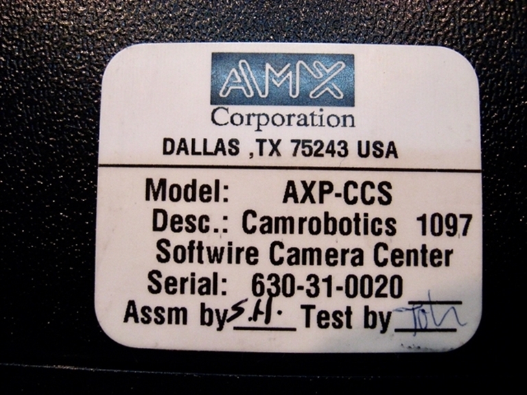 Picture of Crestron AXP-CCS Softwire Camera Center