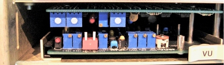 Picture of UNIVUER Audio Metering System over Composite Video signals.
