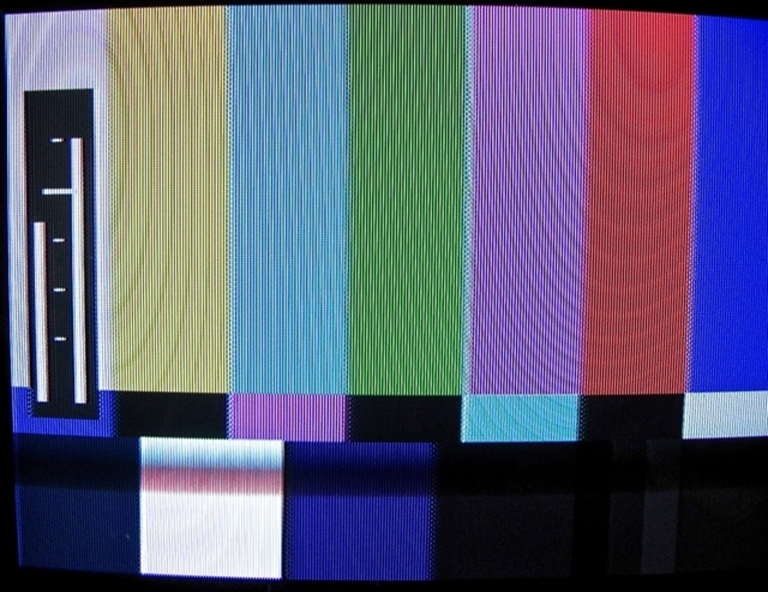 Picture of UNIVUER Audio Metering System over Composite Video signals.