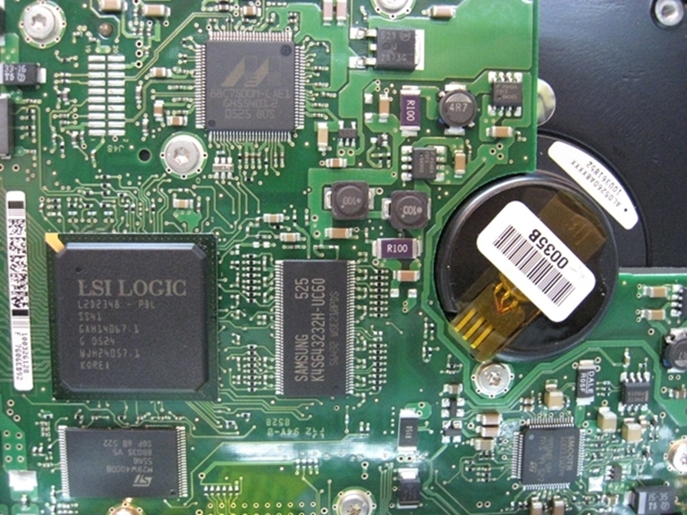 Picture of Hewlett Packard 10K, 73 Gig drives.