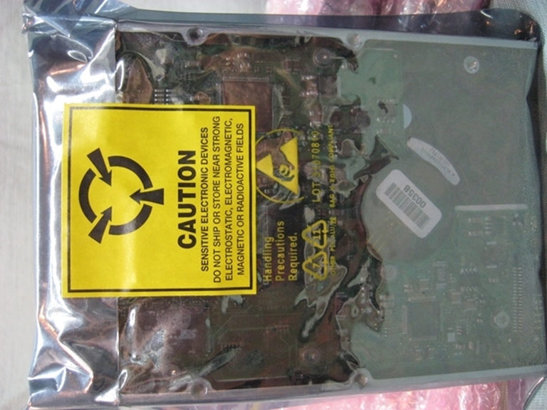 Picture of Hewlett Packard 10K, 73 Gig drives.