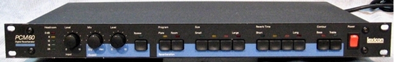 Picture of Lexicon PCM60 Reverberator, sn60-7453