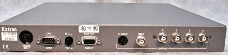Picture of Extron Super Emotia II pn 60-247-01.SOLD OUT. PAL/NTSC