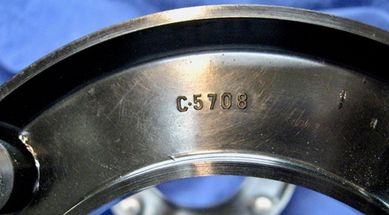 Picture of Ampex 350 Reel Table Trim rings (pair).