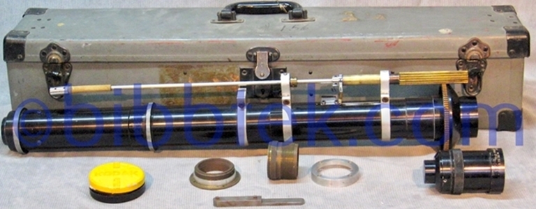 Picture of Zoomar Television Lens, by Dr. Frank Back, serial number 40.