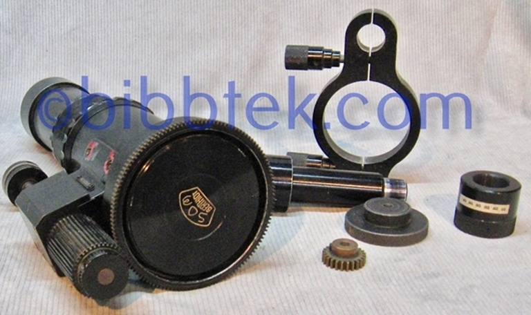 Picture of SOM Berthiot Television Zoom Lens.