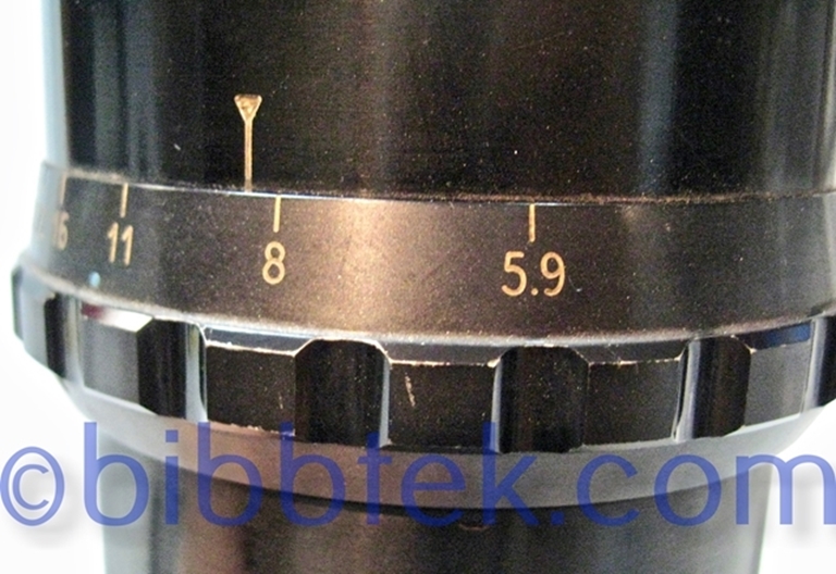 Picture of SOM Berthiot Television Zoom Lens.