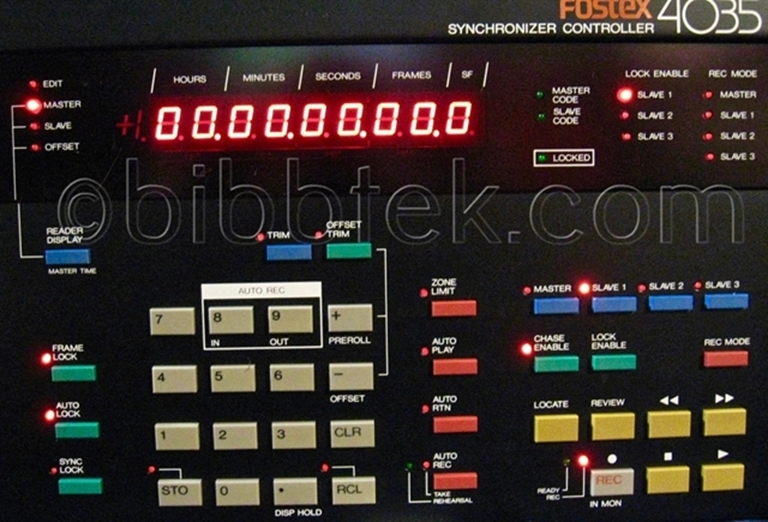 Picture of Fostex 4035 Synchronizer Controller