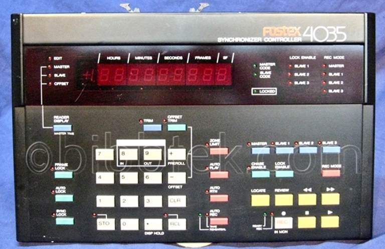 Picture of Fostex 4035 Synchronizer Controller