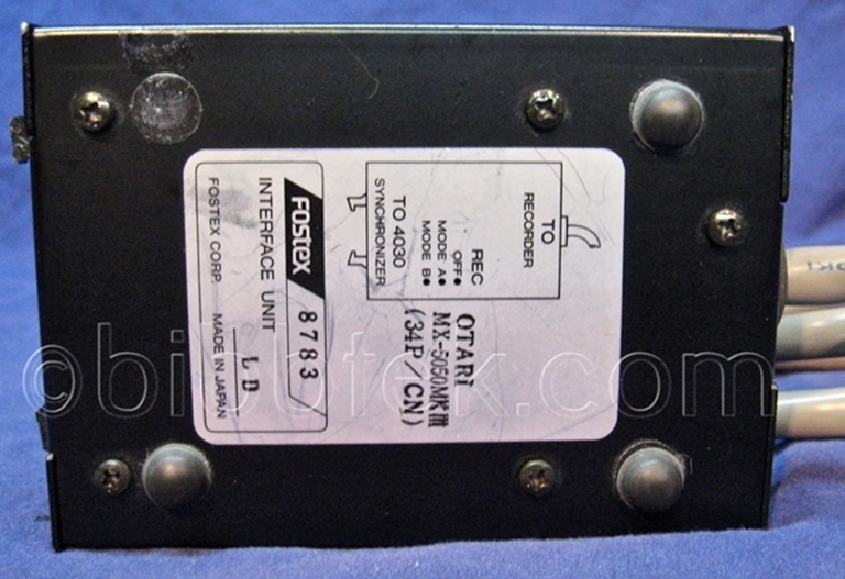 Picture of Fostex 8783 Synchronizer Interface for Otari MX5050-8 track