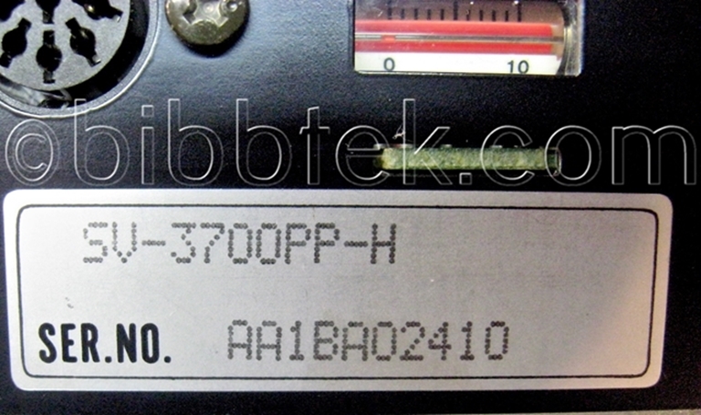 Picture of Panasonic SV-3700 Dat, Very low hours
