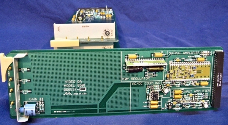 Picture of Grass Valley 8501 Video DA cards, lot of 8.