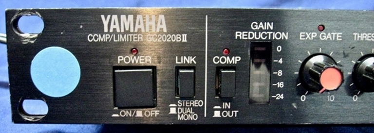 Picture of Yamaha GC2020BII 2 channel Compressor/Limiter