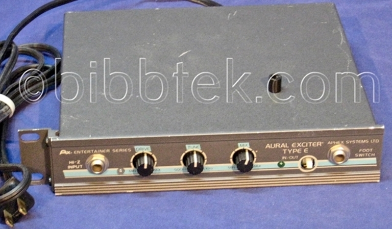 Picture of Aphex Aural Exciter, Model 110, Type E. sn01186.