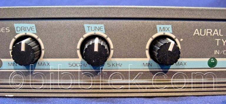 Picture of Aphex Aural Exciter, Model 110, Type E. sn01186.