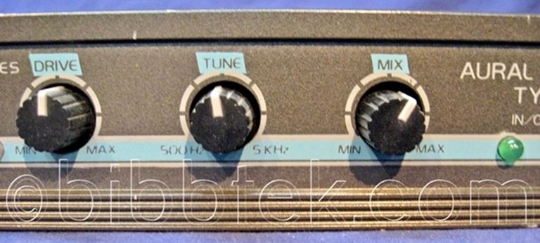 Picture of Aphex Aural Exciter, Model 110, Type E. sn02158