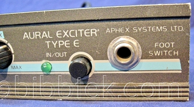 Picture of Aphex Aural Exciter, Model 110, Type E. sn02158