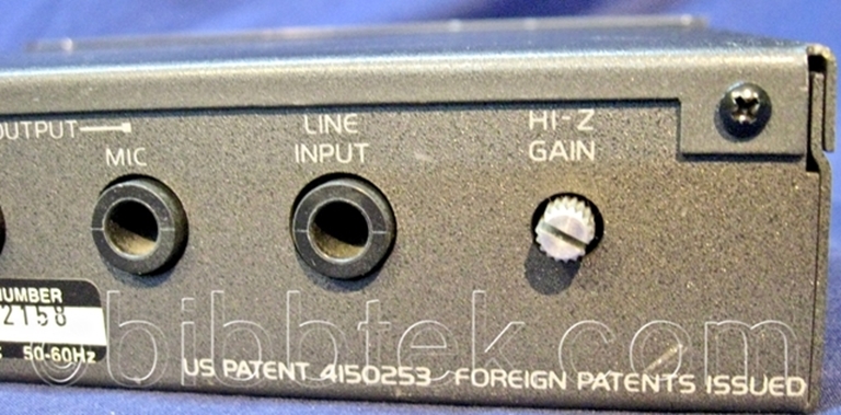 Picture of Aphex Aural Exciter, Model 110, Type E. sn02158
