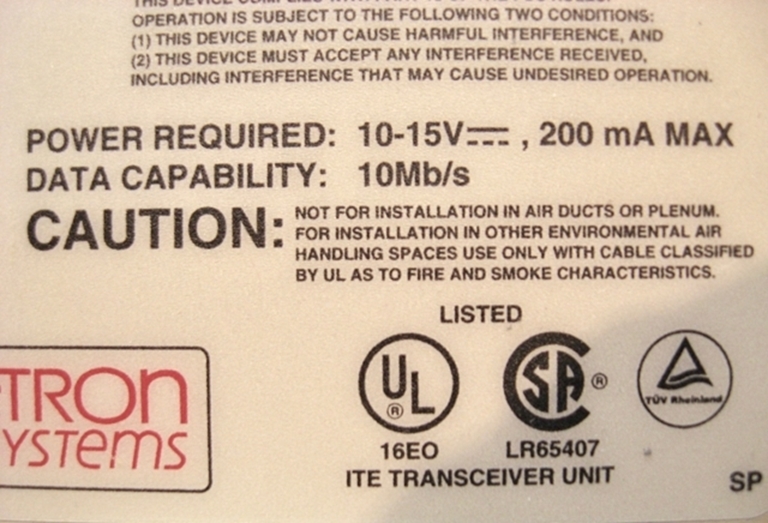 Picture of Cabletron Systems TPT 92 Series