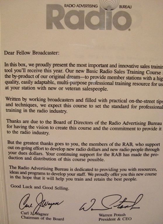 Picture of Basic Radio Sales Course