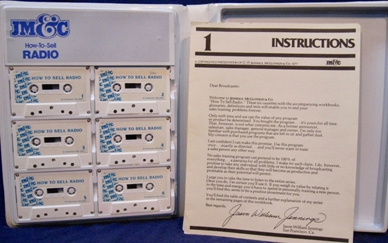 Picture of JM&C "How To Sell Radio" 1977