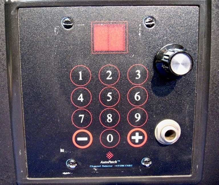 Picture of Autopatch Channel Selector, pn: 4YDMCSB2