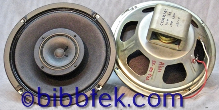 Picture of Japan Industries 10" Coaxial drivers, (Pair) NKS 5DG