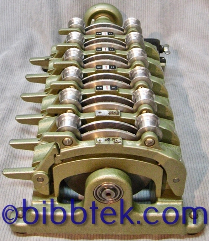 Picture of Ediquip Moviola model 1036 16mm Synchronizer, 6 position, sn0068.