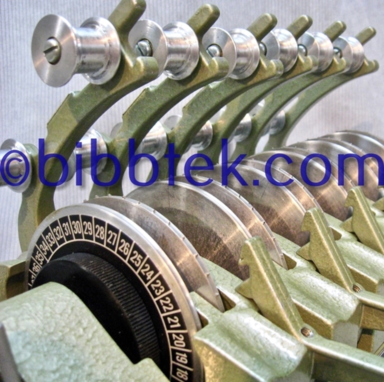 Picture of Ediquip Moviola model 1036 16mm Synchronizer, 6 position, sn0068.