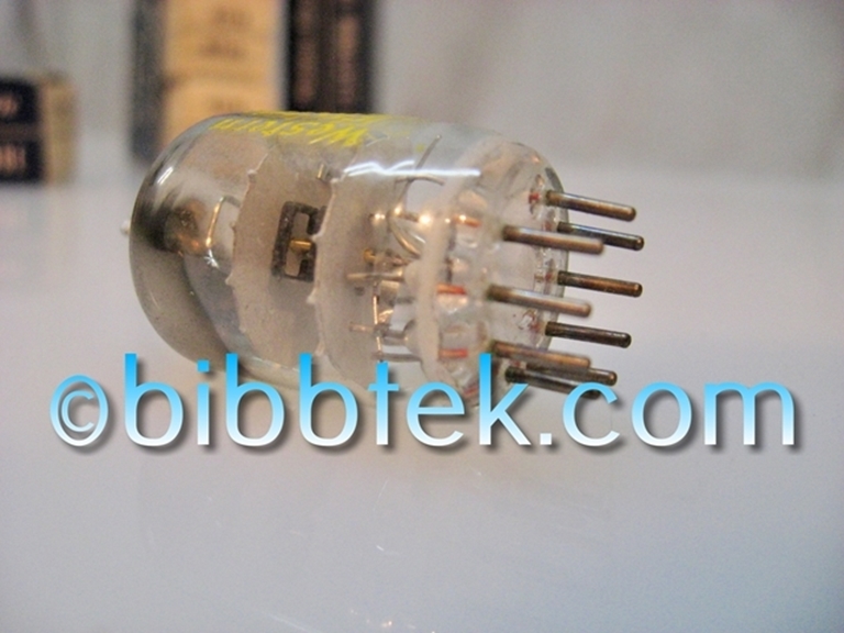 Picture of Western Electric 417A vacuum tubes, NOS.