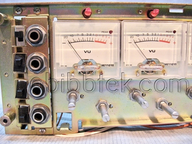 Picture of Otari MX5050-BQ Amplifier Chassis, with Meters.