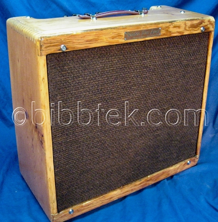 Picture of 1958 Fender Pro, sn S02420, 5E5A chassis, Jensen 15".