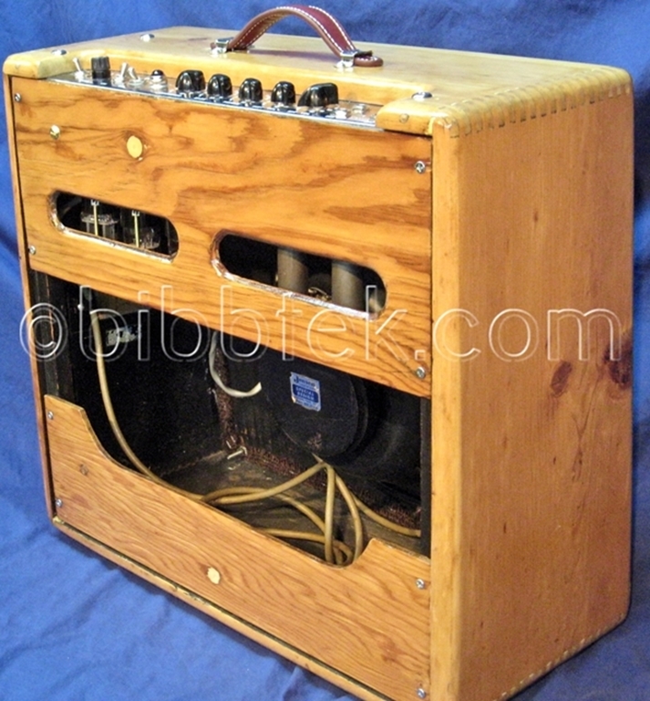 Picture of 1958 Fender Pro, sn S02420, 5E5A chassis, Jensen 15".