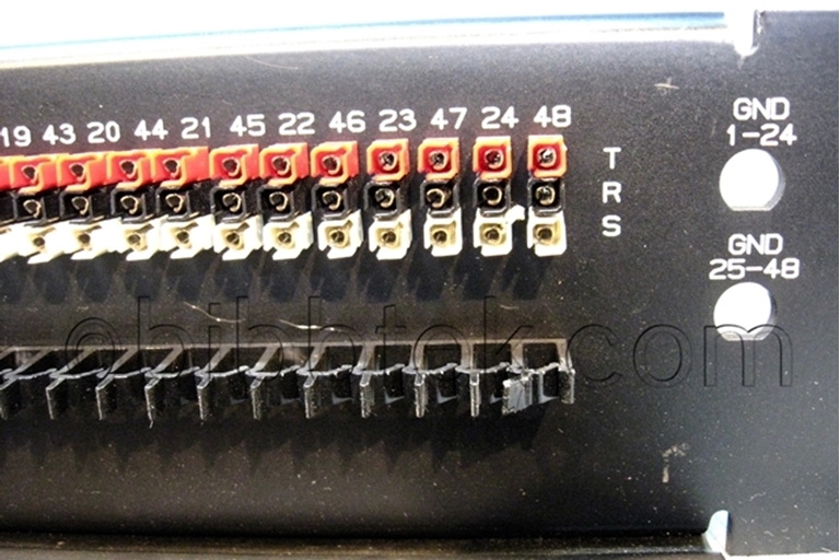 Picture of ADC BJF207-4MKII Balanced 1/4" Audio patch panels