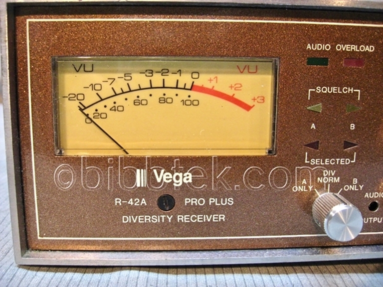 Picture of Vega R-42 A Pro Plus Diversity Receiver Dynex III  sn7490DIII